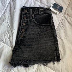 A&F High Rise Mom Shorts